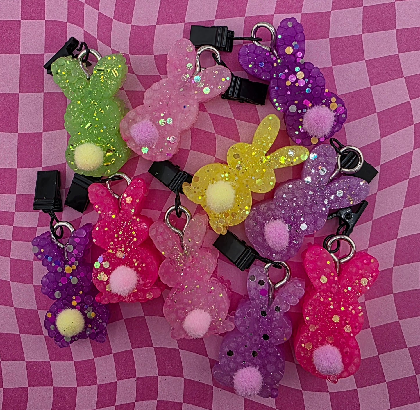 WS bunny tail vent clip freshies