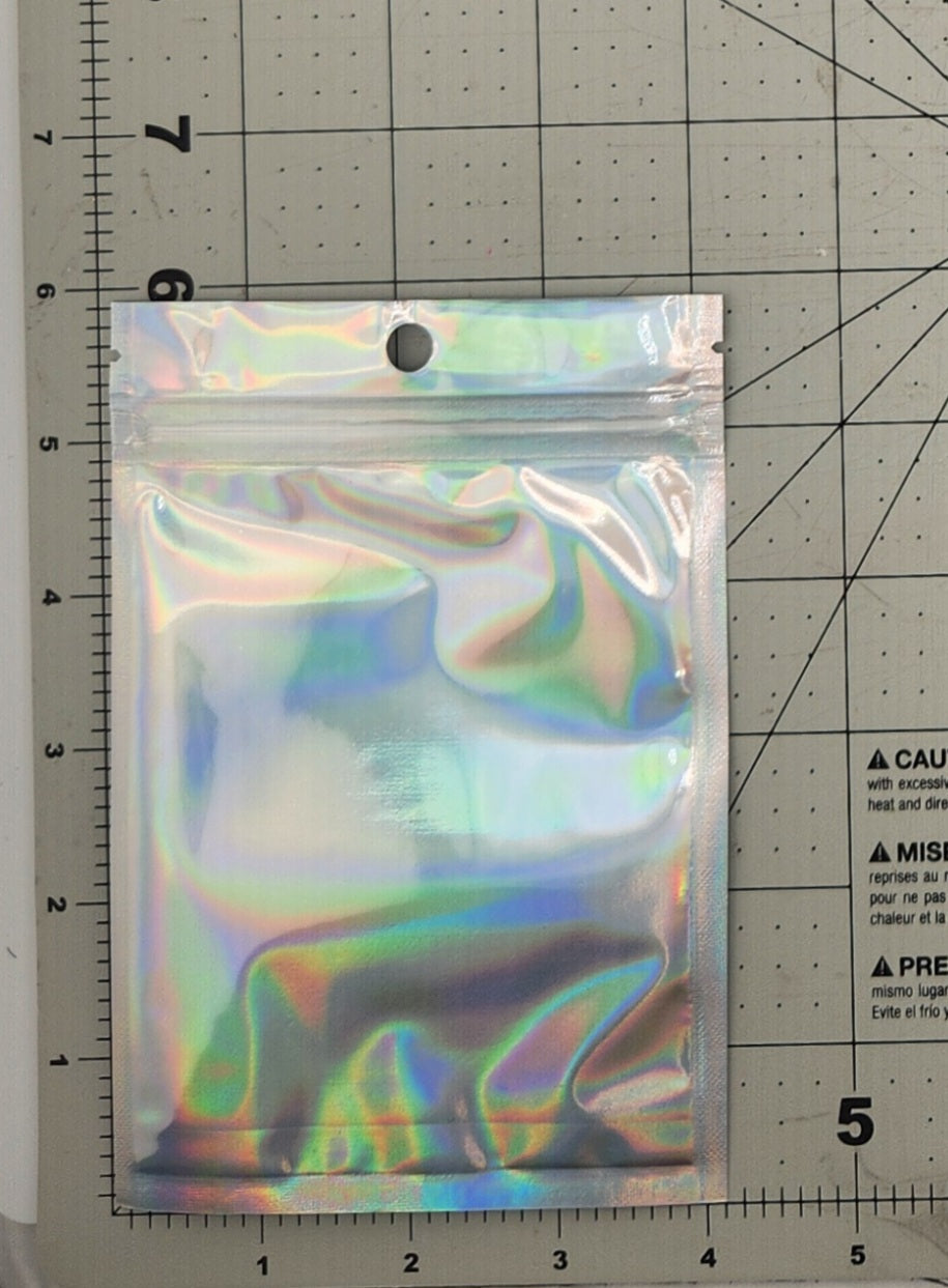 4x6 in Holographic Bags