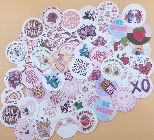 (Copy) 24pc valentine Cardstocks grab bag