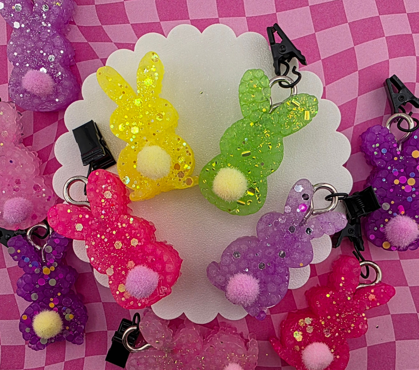 WS bunny tail vent clip freshies